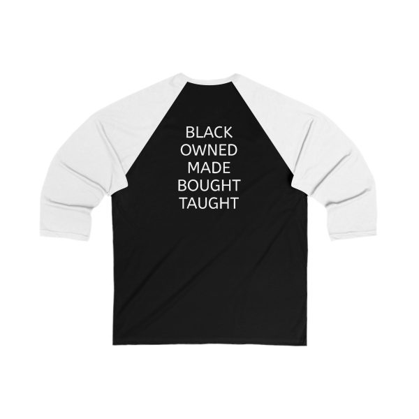 Unisex 34 Sleeve Baseball Tee - Image 2