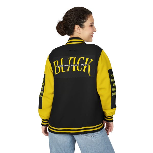 Unisex Heavyweight Letterman Jacket - Image 4