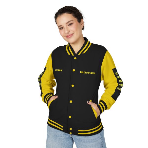 Unisex Heavyweight Letterman Jacket - Image 3