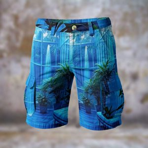All-Over Print Men's Cargo Shorts