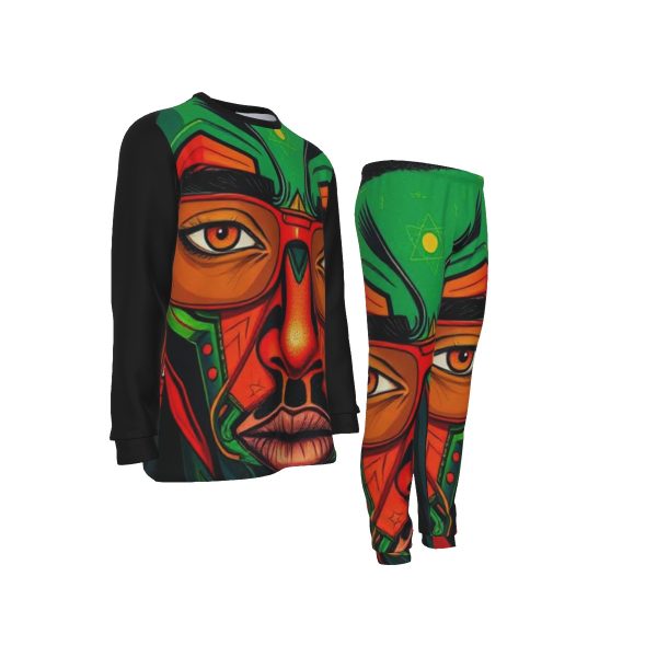 All-Over Print Men's Pajamas - Image 3