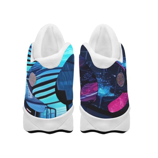 Men's Curved Basketball Shoes With Thick Soles - Image 4