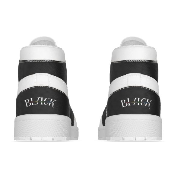 Men's Synthetic Leather Stitching Shoes - Image 2