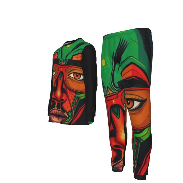 All-Over Print Men's Pajamas - Image 4