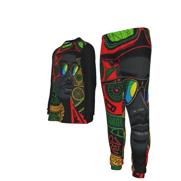 All-Over Print Men's Pajamas - Image 4