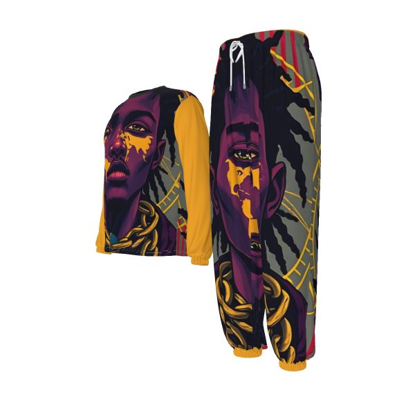 All-Over Print Unisex Thicken Pajama Suit - Image 4