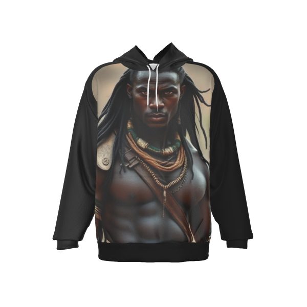 All-Over Print Men's Heavy Fleece Raglan Hoodie