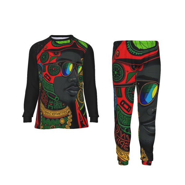 All-Over Print Men's Pajamas