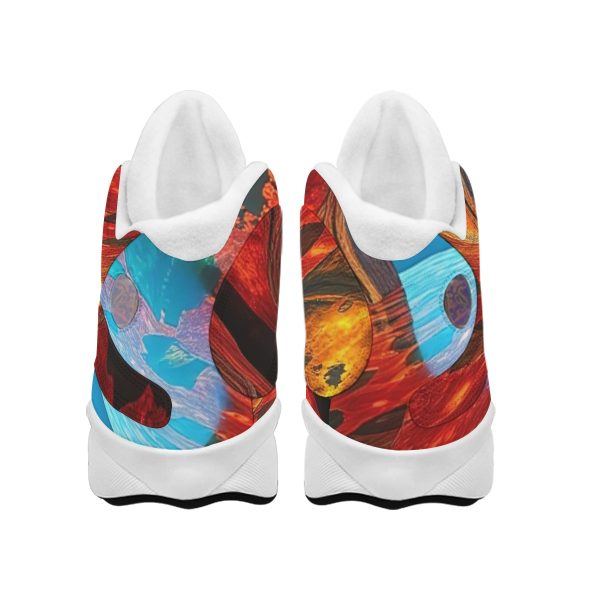 Men's Curved Basketball Shoes With Thick Soles - Image 4