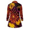 BOMBT_DRAPED LONG SLEEVE TOP - Image 2