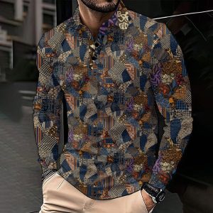 BOMBT_ Polo Shirt w/ Long Sleeve