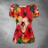 BOMBT_PUFF SLEEVE PLEATED SHIRT - Image 2