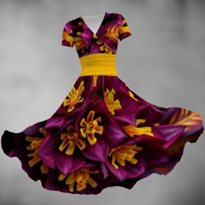 FR_Purpello_Midi Dress
