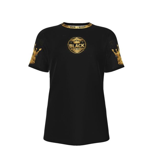 BOMBT_O-NECK COTTON T-SHIRT