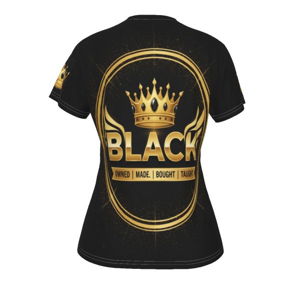 BOMBT_WOMEN'S V-NECK T-SHIRT - Image 2